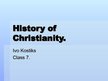 Презентация 'History of Christianity', 1.