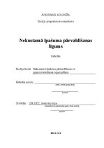Реферат 'Nekustamā īpašuma pārvaldīšanas līgums', 1.
