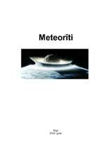 Реферат 'Meteorīti', 1.