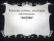 Презентация 'Politisko režīmu raksturojums - nacisms', 1.