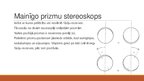 Презентация 'Sinoptofors un mainīgu prizmu stereoskops. Sinoptofora pielietojums optometrista', 12.