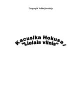 Реферат 'Kacusika Hokusai gleznas "Lielais vilnis" analīze', 1.