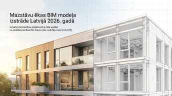 Презентация 'Mazstāvu ēkas BIM modeļa izstrāde', 1.