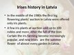 Презентация 'Irises Selection in Latvia', 5.
