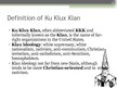 Реферат 'Ku Klux Klan. Far-right Organization in the USA', 10.