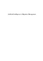 Реферат 'Artificial Intelligence in Migration Management', 1.