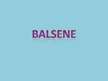 Презентация 'Balsene', 1.