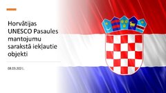 Презентация 'Horvātijas UNESCO Pasaules mantojuma sarakstā iekļautie kultūras mantojuma objek', 9.