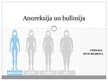 Презентация 'Anoreksija un bulīmija', 1.