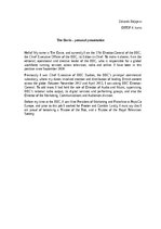 Эссе 'Tim Davie - personal presentation', 1.