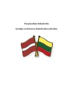 Конспект 'Latvijas un Lietuvas tirdzniecības attiecības', 1.