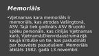 Презентация 'Vjetnamas kara memoriāls', 2.
