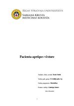 Отчёт по практике 'Aprūpes plāns. Ķīmijterapijas un hematoloģijas nodaļa', 1.