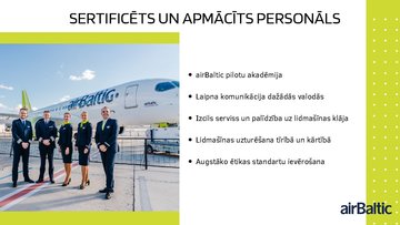 Презентация 'Uz klientu orientētas organizācijas ‘’airBaltic’’ raksturojums', 10.