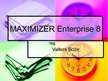 Презентация 'CRM apraksta prezentācija: Maximizer 8', 1.