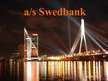 Презентация 'A/s "Swedbank" konkurentu analīze', 1.