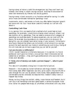 Эссе 'Everything about money (Viss par naudu)', 4.