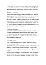 Отчёт по практике 'Pirmsskolas skolotāja pedagoģiskā prakse', 12.