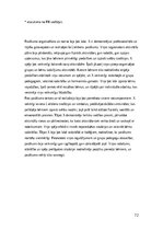 Отчёт по практике 'Pirmsskolas skolotāja pedagoģiskā prakse', 72.