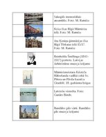 Конспект 'Latvijas kultūras kanons', 8.