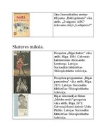 Конспект 'Latvijas kultūras kanons', 20.