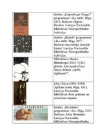 Конспект 'Latvijas kultūras kanons', 22.