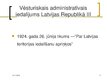 Презентация 'Latvijas administratīvi teritoriālais iedalījums', 5.