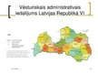 Презентация 'Latvijas administratīvi teritoriālais iedalījums', 8.