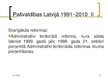 Презентация 'Latvijas administratīvi teritoriālais iedalījums', 10.