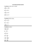 Образец документа 'Treniņa lapa par aprēķiniem ar pamatdaļām', 1.