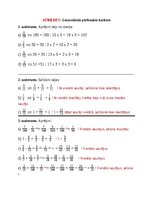 Образец документа 'Treniņa lapa par aprēķiniem ar pamatdaļām', 4.