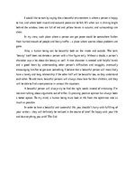 Эссе 'The ideal of beauty in the 21st century', 1.