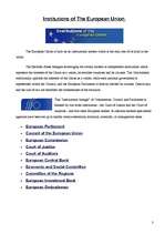 Презентация 'European Union Institutions', 10.