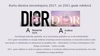 Презентация '“Miss Dior” smaržu reklāmas kampaņas vizuālā un pārliecināšanas komunikācija', 15.
