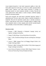 Эссе 'Dzīve bilingvālajā vidē', 5.