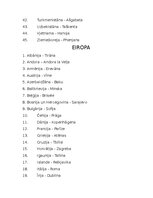 Конспект 'Visas pasaules valstis un to galvaspilsētas', 5.