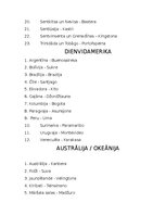 Конспект 'Visas pasaules valstis un to galvaspilsētas', 8.