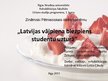 Реферат 'Latvijas vājpiena biezpiens studentu uzturā', 21.