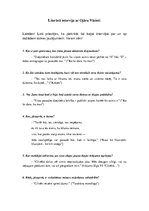 Конспект 'Literārā intervija ar Ojāru Vācieti', 1.