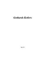 Реферат 'Gothards Ketlers', 1.