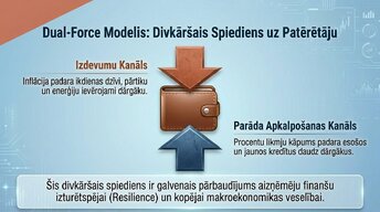 Презентация 'Procentu likmju kāpums: ietekme uz kredītiem un patēriņu', 12.