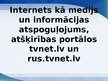 Презентация 'Informācijas atšķirība latviešu un krievu mediju telpā', 1.