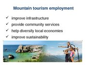 Реферат 'The Possibility of Sustainable Tourism Development in Mountain Tourism', 14.