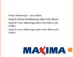 Презентация 'Uzņēmuma "Maxima" organizācijas struktūra', 2.