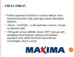 Презентация 'Uzņēmuma "Maxima" organizācijas struktūra', 12.