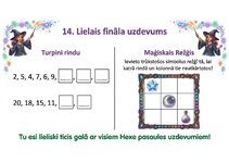 Презентация 'Matemātika ar varoņiem HEXED', 14.