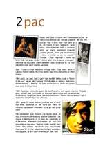 Конспект 'Rap (hip hop) mūziķa 2pac (Tupac) biogrāfija', 1.