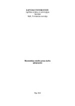 Конспект 'Matemātikas mācību jomas darbu apkopojums', 1.