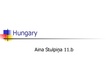Презентация 'Hungary', 1.