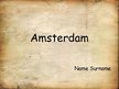Презентация 'Amsterdam', 1.